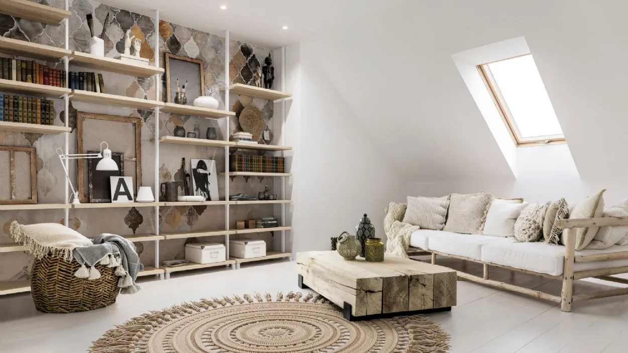 Ottimizza lo Spazio con una Libreria a soffitto Simply