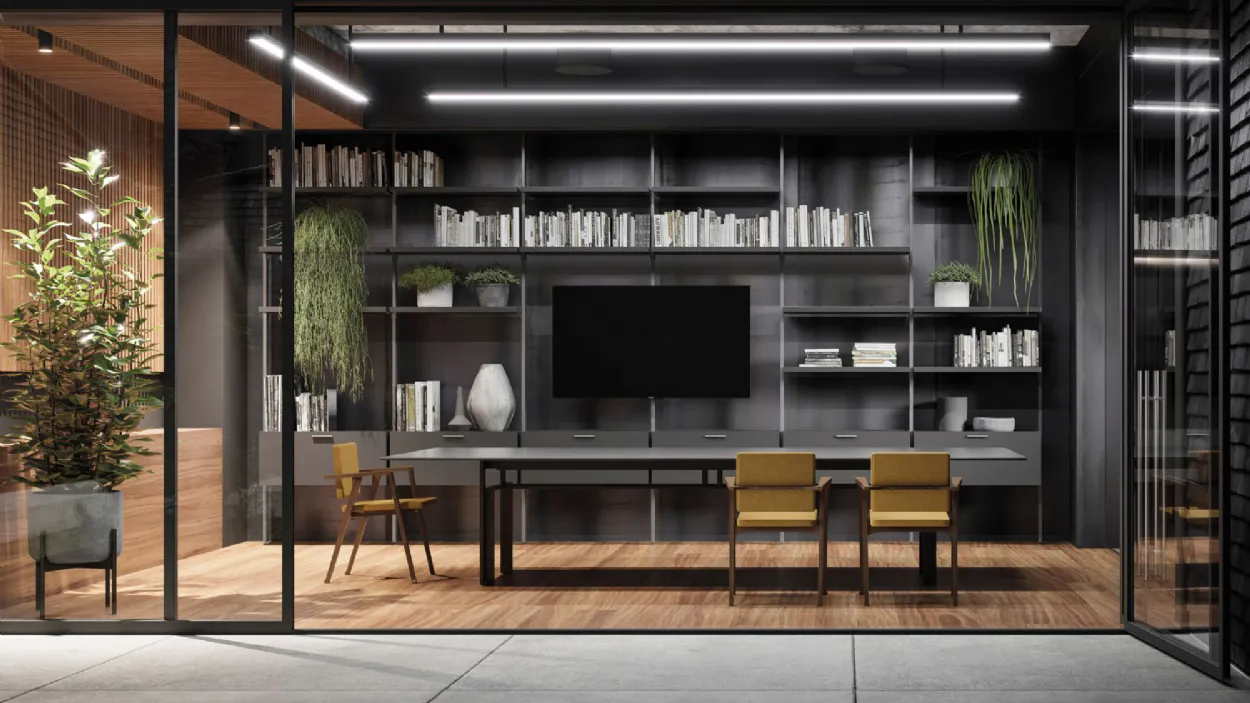 Ottimizza lo Spazio con una Libreria a soffitto Simply
