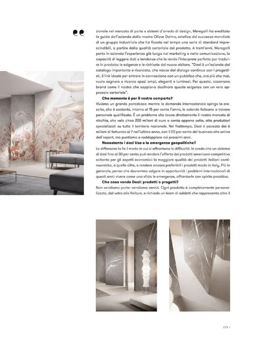 Che momento è per il vostro comparto?