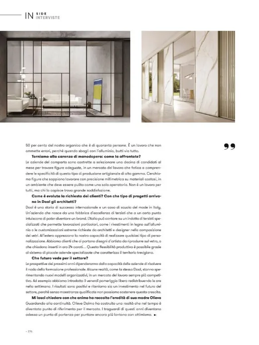 Che futuro vede per il settore?