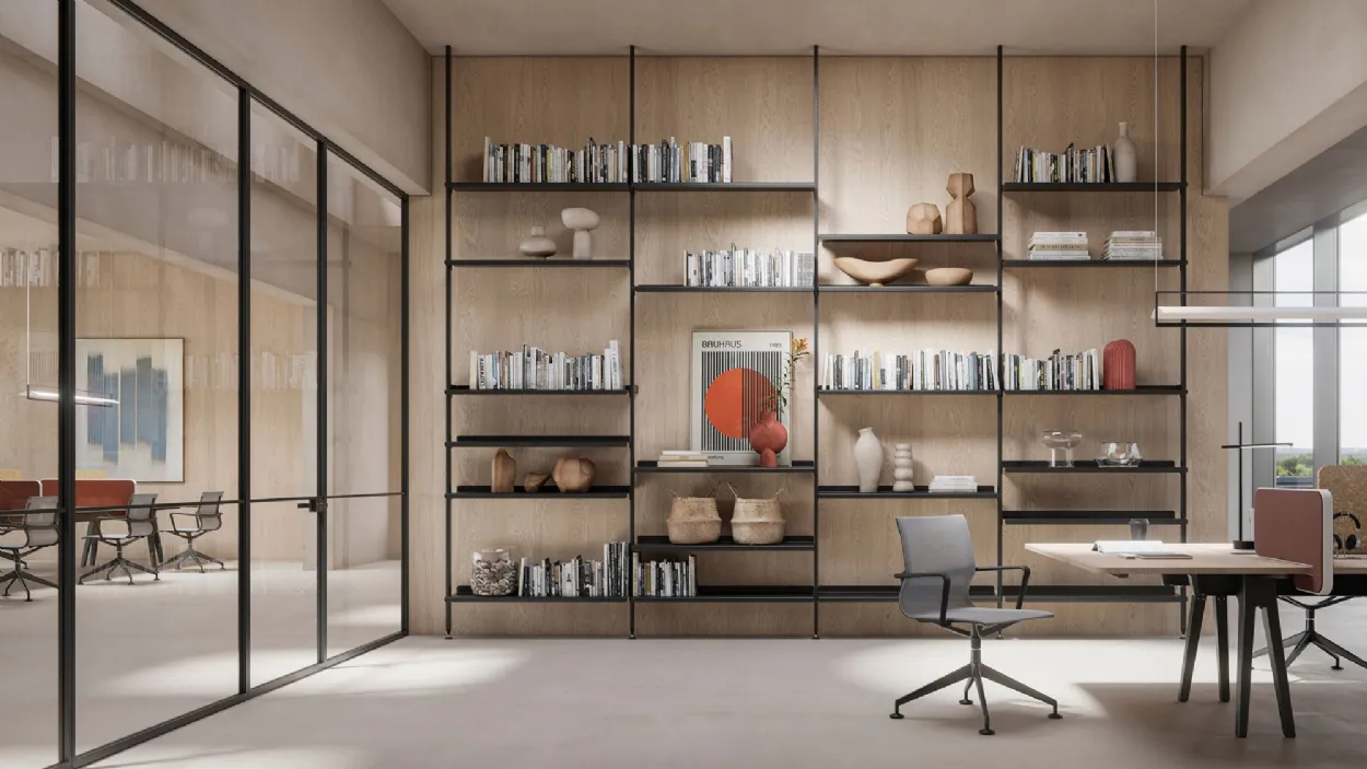 Zeus porta battente per parete