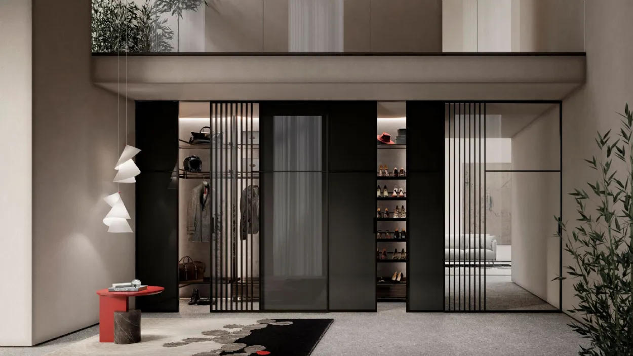 Porta scorrevole Zeus a scoparsa